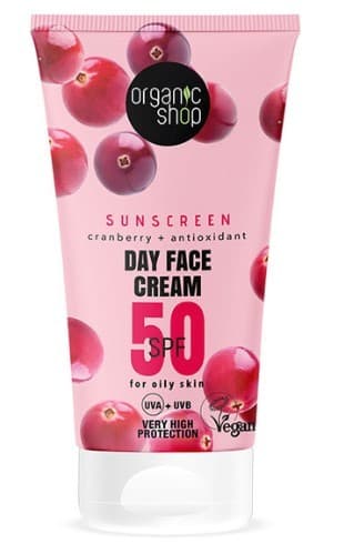  Organic Shop Day Face Cream SPF50