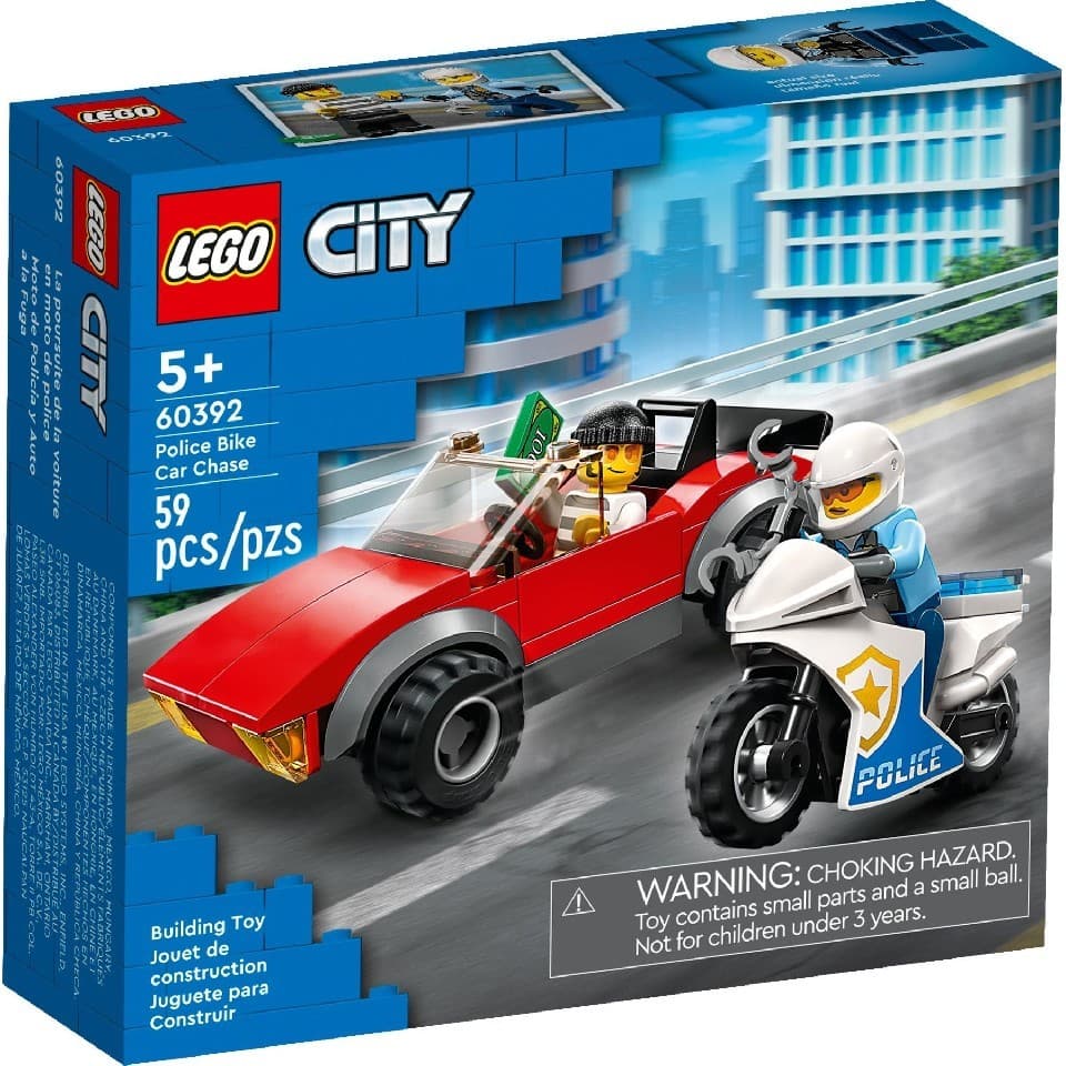 Constructor LEGO City: Police Bike Car Chase