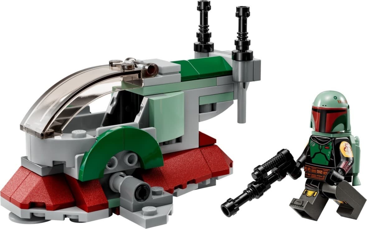 Constructor LEGO Star Wars: Boba Fett's Starship Microfighter 75344