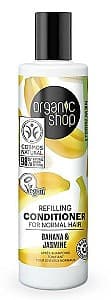 Conditioner pentru par Organic Shop Banana & Jasmine Refilling