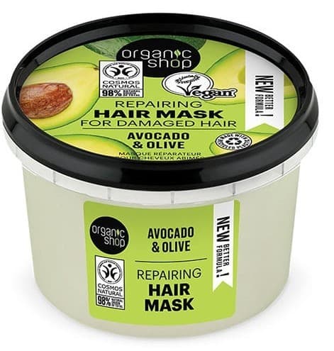 Masca pentru par Organic Shop Avocado and Olive