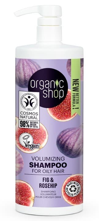 Шампунь Organic Shop Volumizing Shampoo Fig and Rosehip