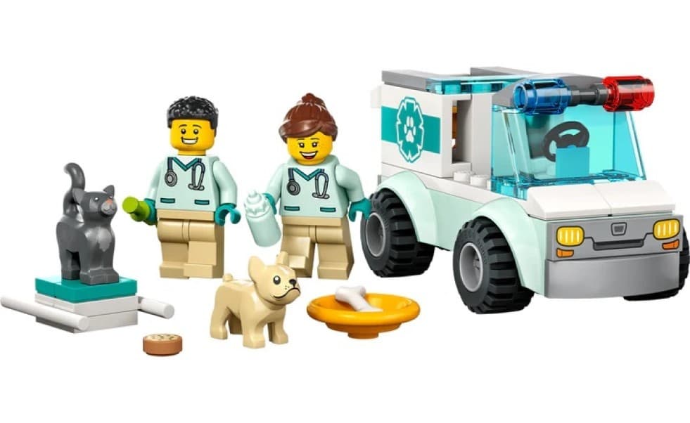 Constructor LEGO City: Vet Van Rescue 60382