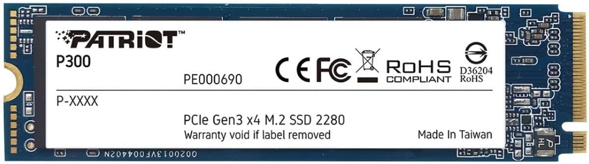 SSD PATRIOT P300 256ГБ (P300P256GM28)