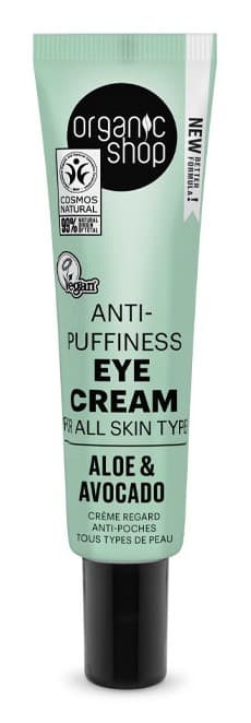 Крем для области вокруг глаз Organic Shop Anti-Puffiness Eye Cream