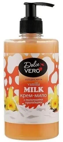 Жидкое мыло Aqua Cosmetics Dolce Vero Vanilla Milk