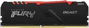 RAM Kingston Fury Beast RGB 8GB DDR4-3733MHz (KF437C19BBA/8)