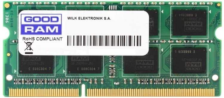 Оперативная память Goodram 1x16ГБ DDR4-3200МГц SODIMM (GR3200S464L22S/16G)