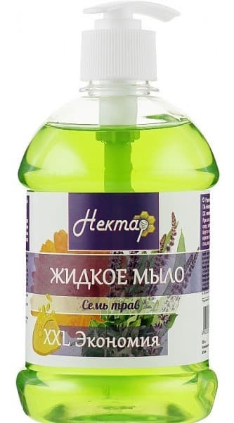 Жидкое мыло Aqua Cosmetics Семь трав