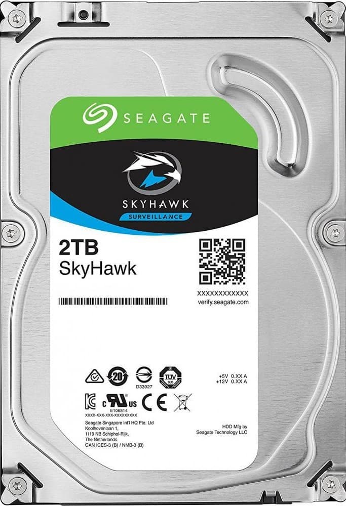 Жестки диск Seagate SkyHawk Surveillance 2TB (ST2000VX012-FR)
