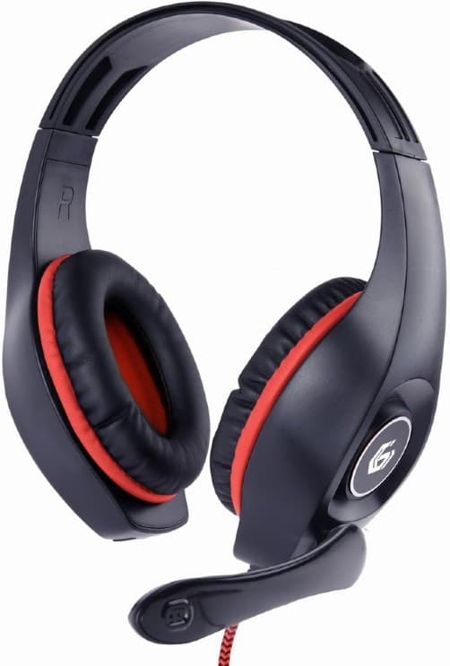 Casti pentru gaming Gembird GHS-05-R Red/Black