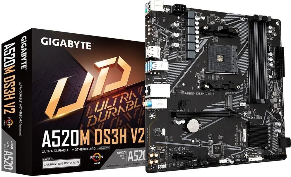 Placă de bază Gigabyte GA-A520M-DS3H V2