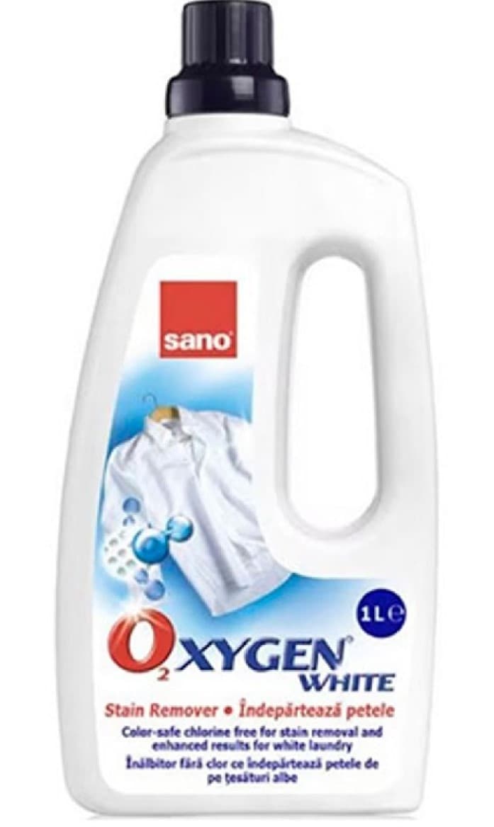 Solutie pentru indepartarea petelor Sano  Oxygen White 1l