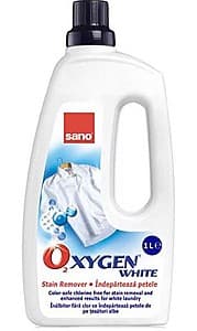 Solutie pentru indepartarea petelor Sano  Oxygen White 1l