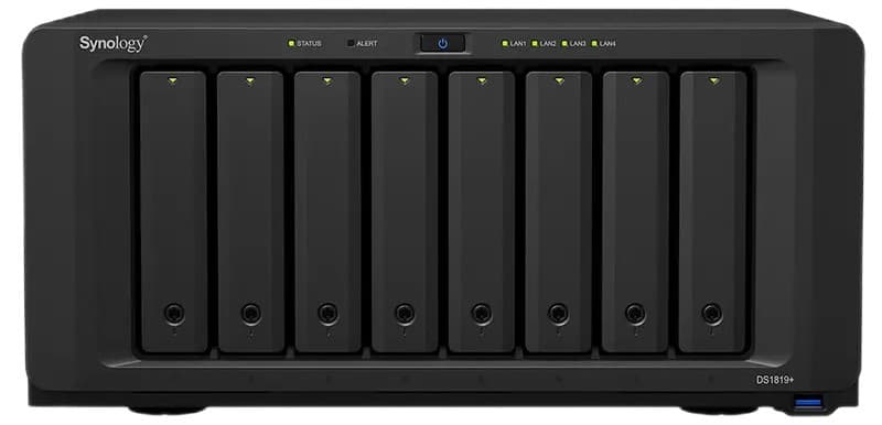 Сетевое хранилище данных Synology DS1821+