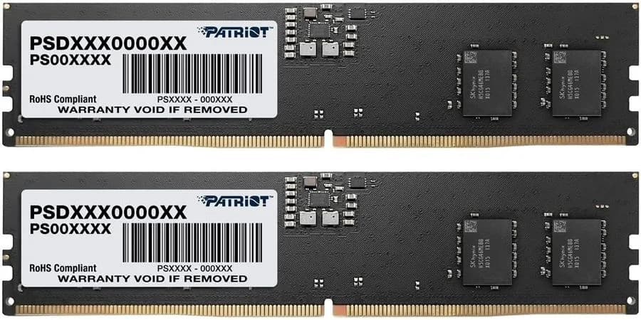 Оперативная память PATRIOT Signature Line 32GB (Kit of 2x16GB) DDR5-5600MHz Retail