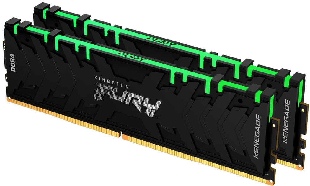 Оперативная память Kingston Fury Renegade 64GB (Kit of 2x32GB) DDR4-3200MHz (KF432C16RB2AK2/64)