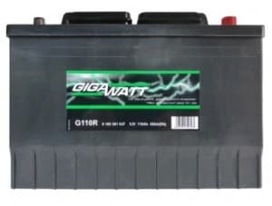 Acumulator auto GigaWatt 110AH 680A JIS