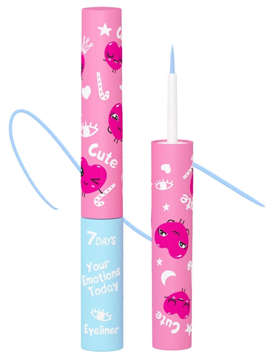 Подводка для глаз 7DAYS Cute 205 Blue Sky