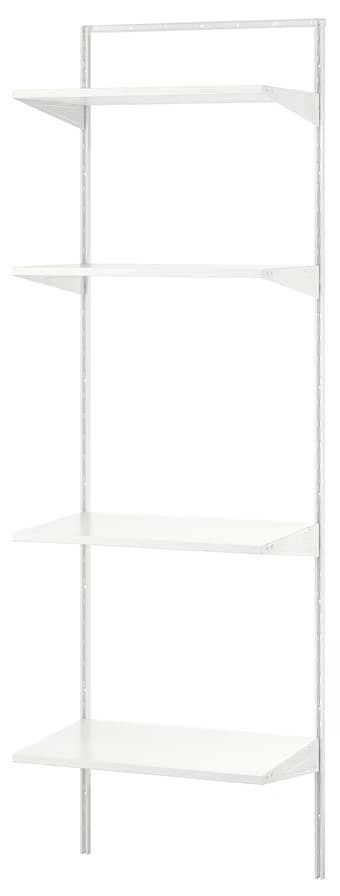 Etajera IKEA Boaxel 1 sectiune/polite 62x40x201 Alb