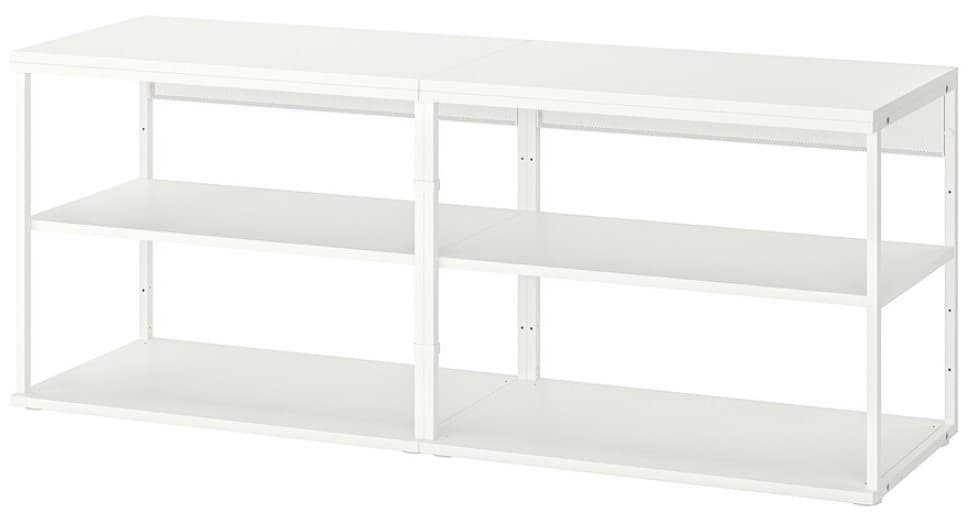 Стеллаж IKEA Platsa 160x40x63 Белый