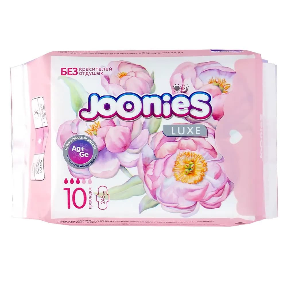 Гигиенические прокладки Joonies LUXE 10 buc