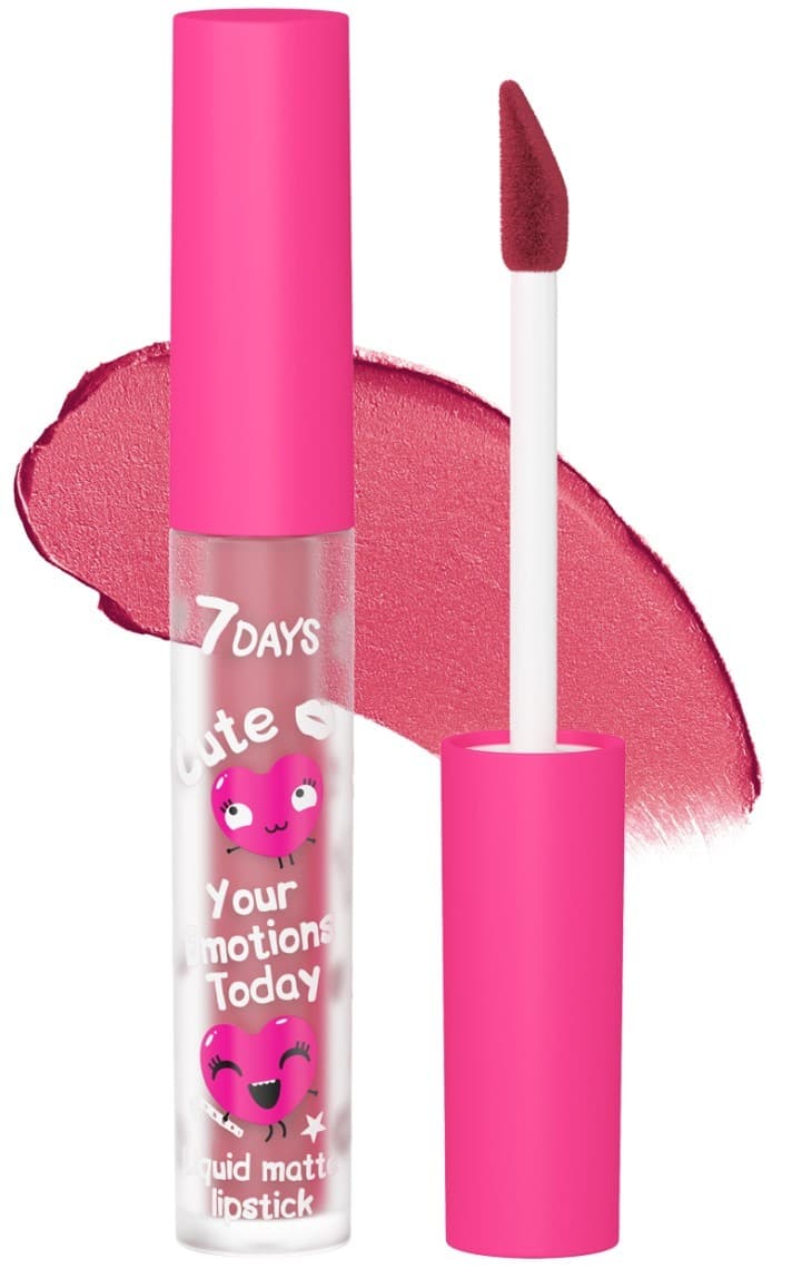 Ruj de buze 7DAYS Cute 108 Deep Rose