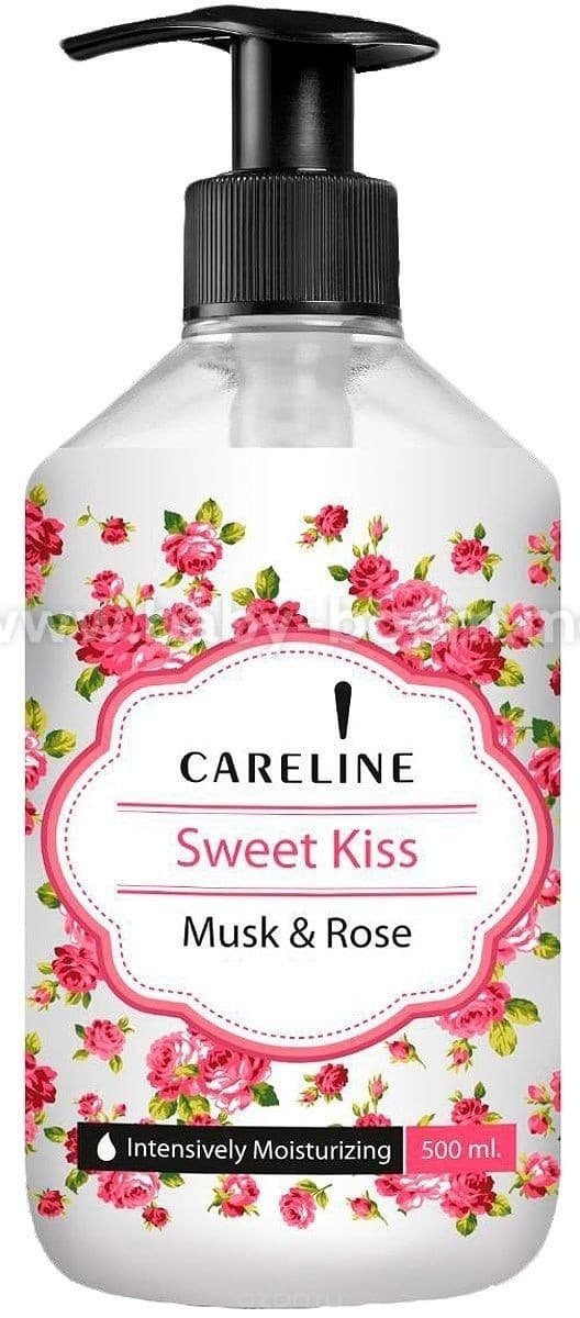 Жидкое мыло Careline Sweet Kiss Rose Musk