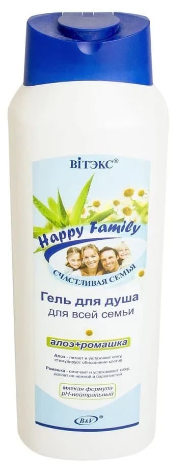 Гели для душа Vitex Алоэ и Ромашка