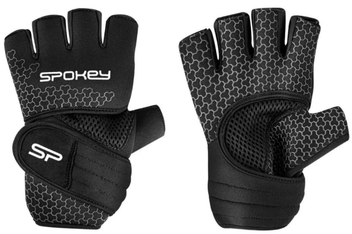 Перчатки для фитнеса Spokey Lava XL Black 928977