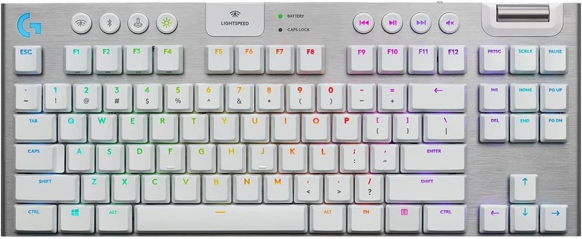 Tastatura pentru gaming Logitech G915 TKL White