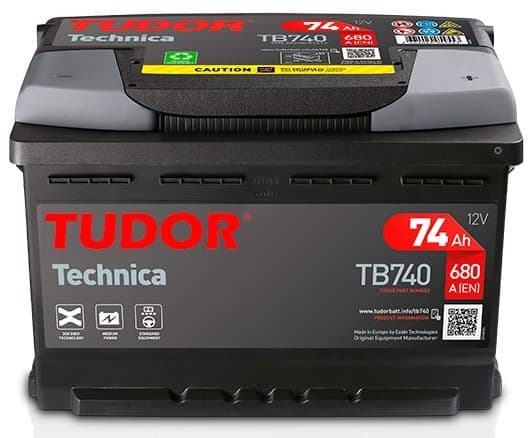 Автомобильный аккумулятор Exide TUDOR TB740 L03 74A P+