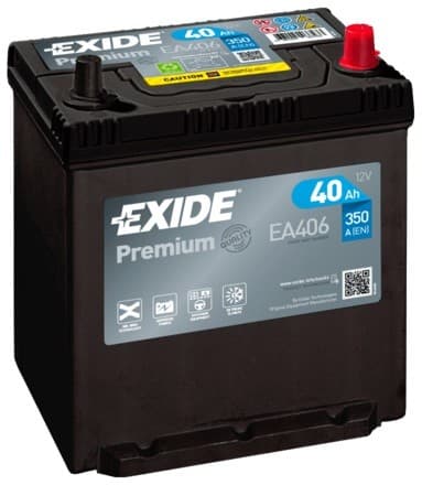 Автомобильный аккумулятор Exide Premium EA406