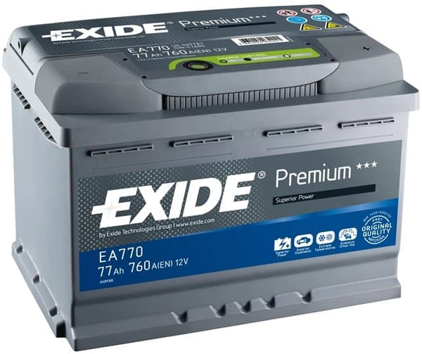 Acumulator auto Exide Premium EA770