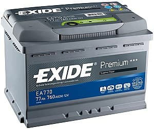 Автомобильный аккумулятор Exide Premium EA770