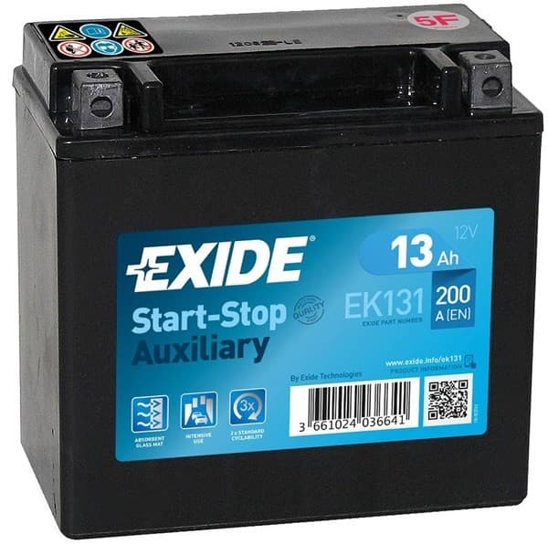 Acumulator auto Exide Start-Stop EK131