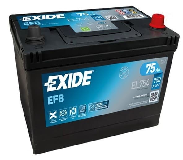 Acumulator auto Exide Start-Stop EFB EL754