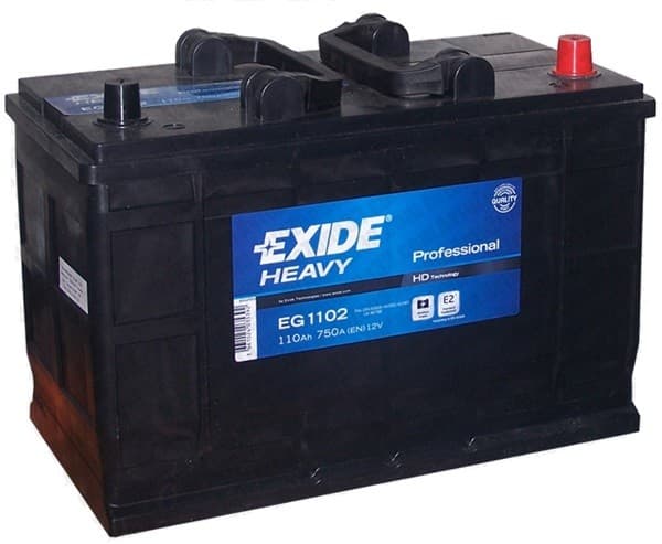 Автомобильный аккумулятор Exide Professional EG1102