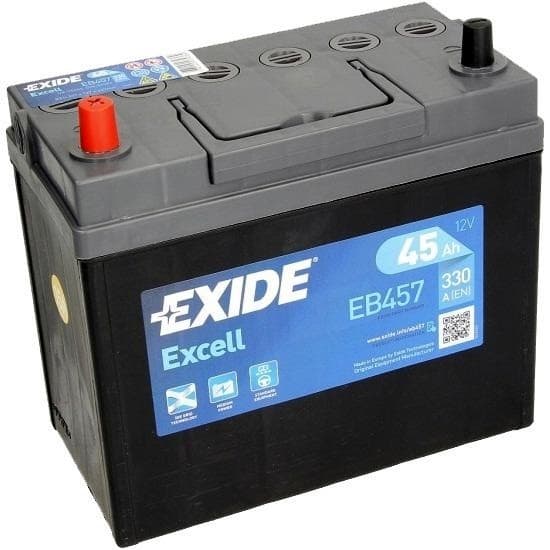 Автомобильный аккумулятор Exide Excell EB457