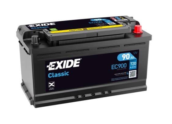 Автомобильный аккумулятор Exide Classic EC900