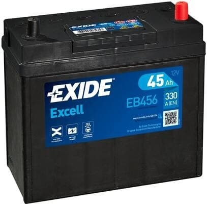 Автомобильный аккумулятор Exide Excell EB456