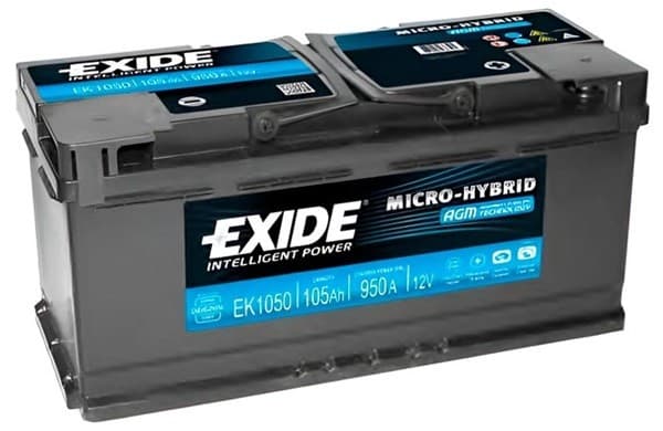 Acumulator auto Exide Start-Stop EFB EL1050