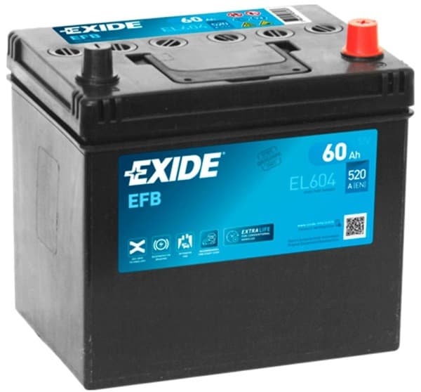 Acumulator auto Exide Start-Stop EFB EL604