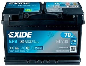 Acumulator auto Exide Start-Stop EFB EL700