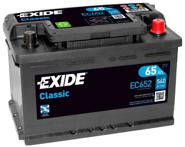 Автомобильный аккумулятор Exide Standart EC652