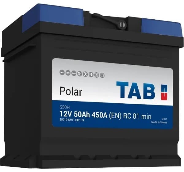 Автомобильный аккумулятор TAB Polar 55010