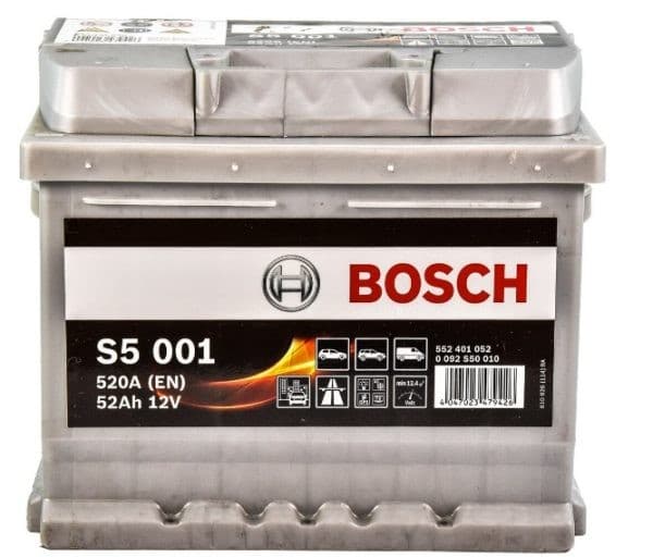 Acumulator auto Bosch S5 12V 52Ah 520EN (0 092 S50 010)