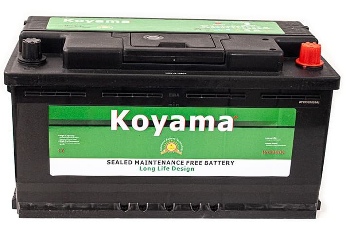 Автомобильный аккумулятор Koyama L5 100 P+ (1000AH)