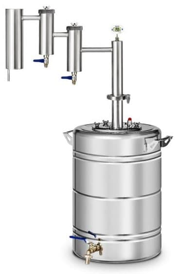 Самогонный аппарат Fenix Локомотив 30 л (Нагрев на плите)