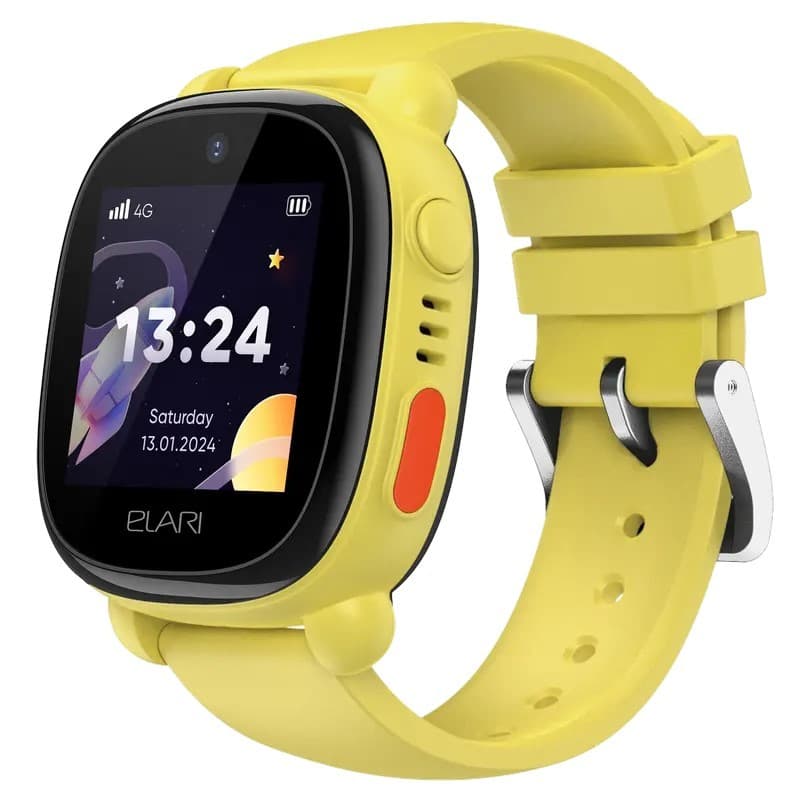 Ceas inteligent Elari KidPhone 4G Lite Yellow